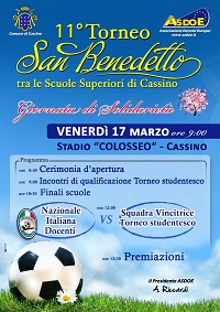 Locandina XI Torneo San Benedetto